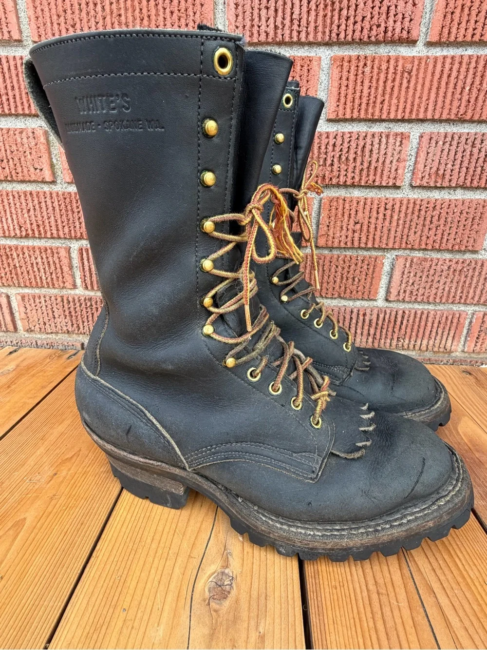 White's Smokejumper Wildland Fire Fighting Boots Men’s Size 9 E